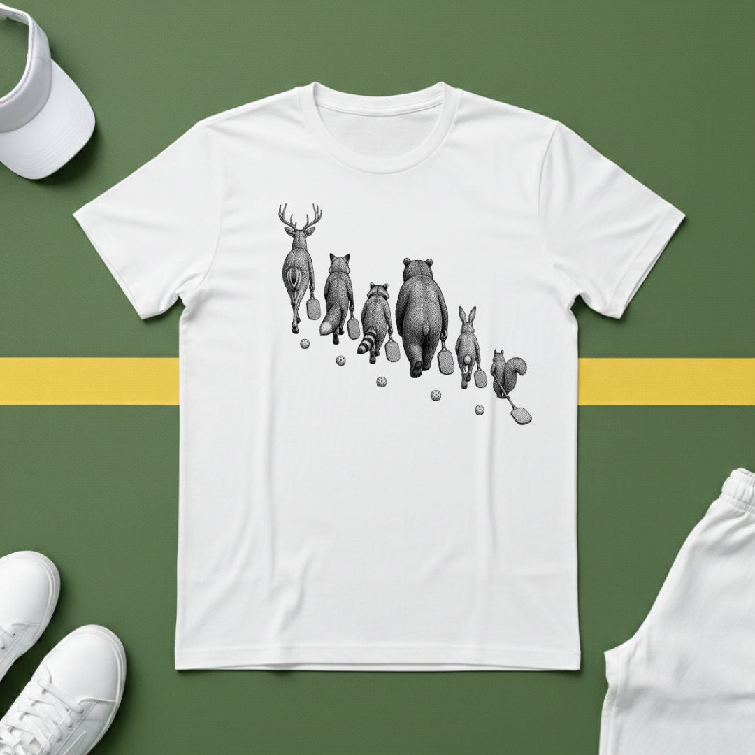 Pickleball Animal Squad T-shirt
