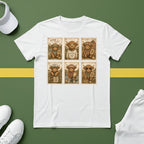 Hairy Cow Pickleball Stamps T-Shirt