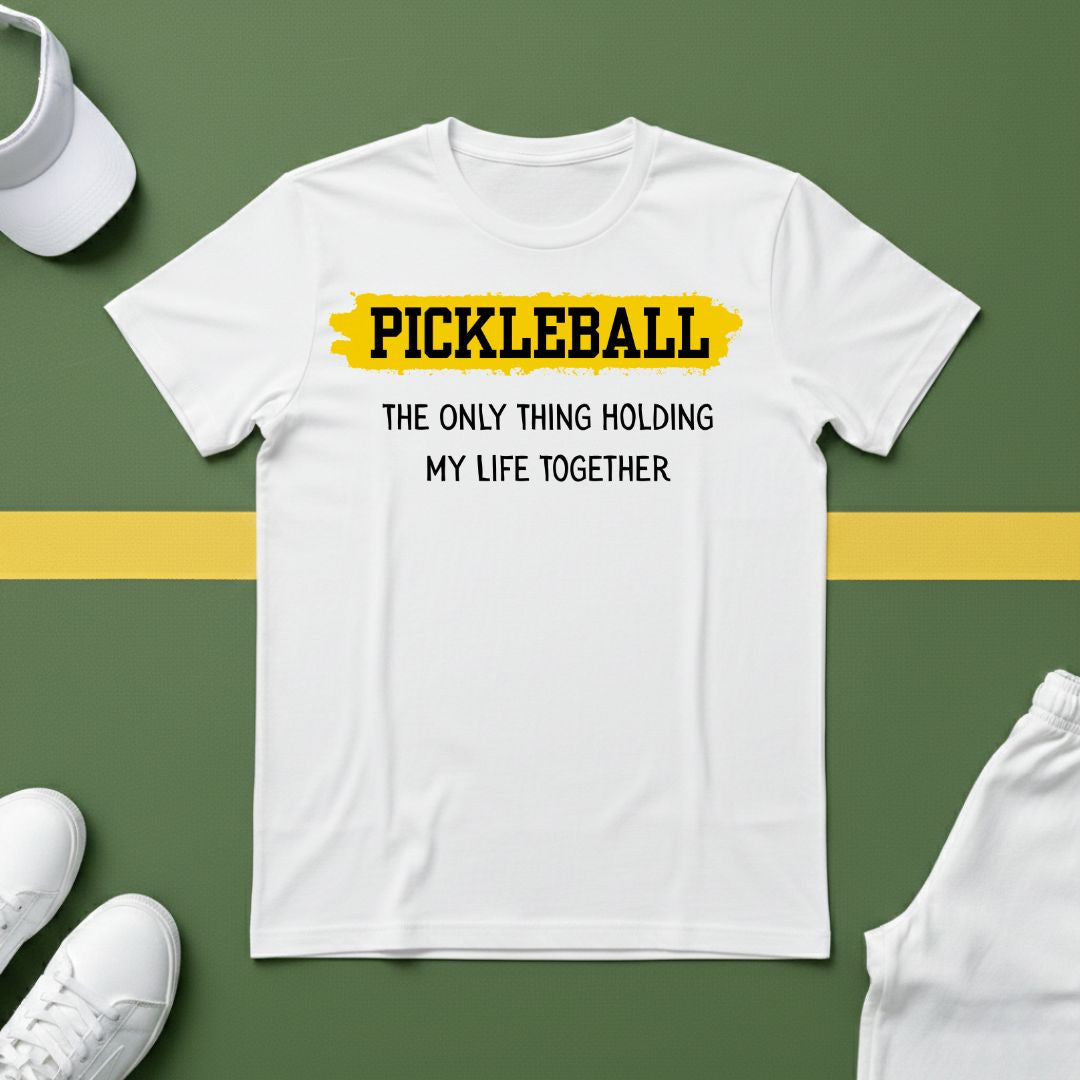 Pickleball: The Only Thing Holding my Life Together T-Shirt