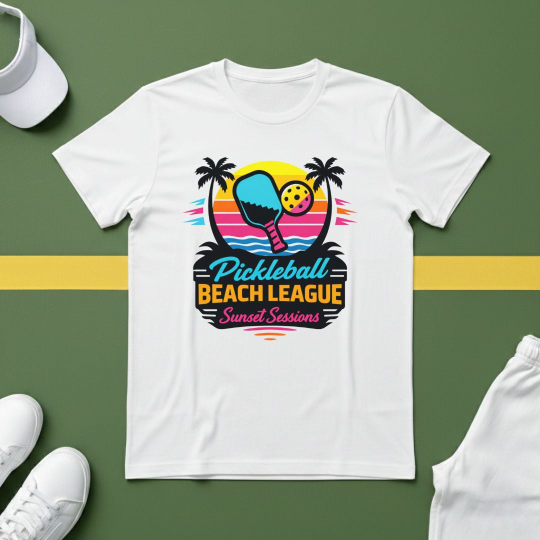 Pickleball Beach League T-Shirt