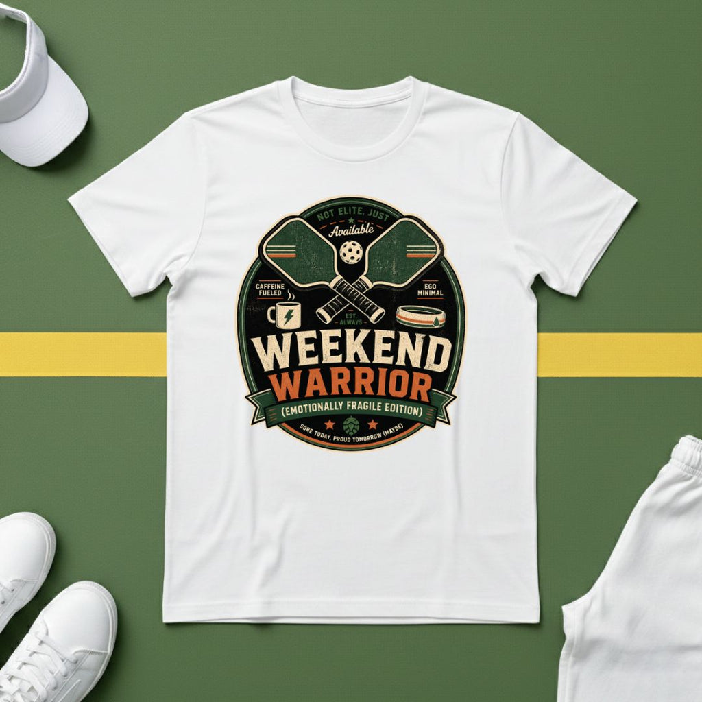 Pickleball Weekend Warrior T-Shirt