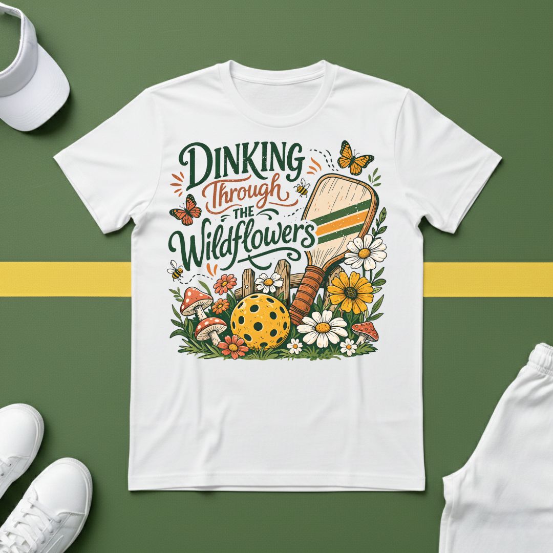 Dinking Through the Wildflowers T-Shirt