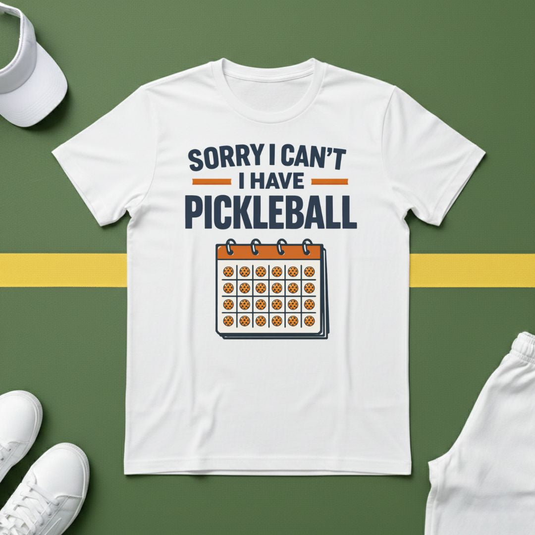 Sorry I Can't, I Have Pickleball T-Shirt