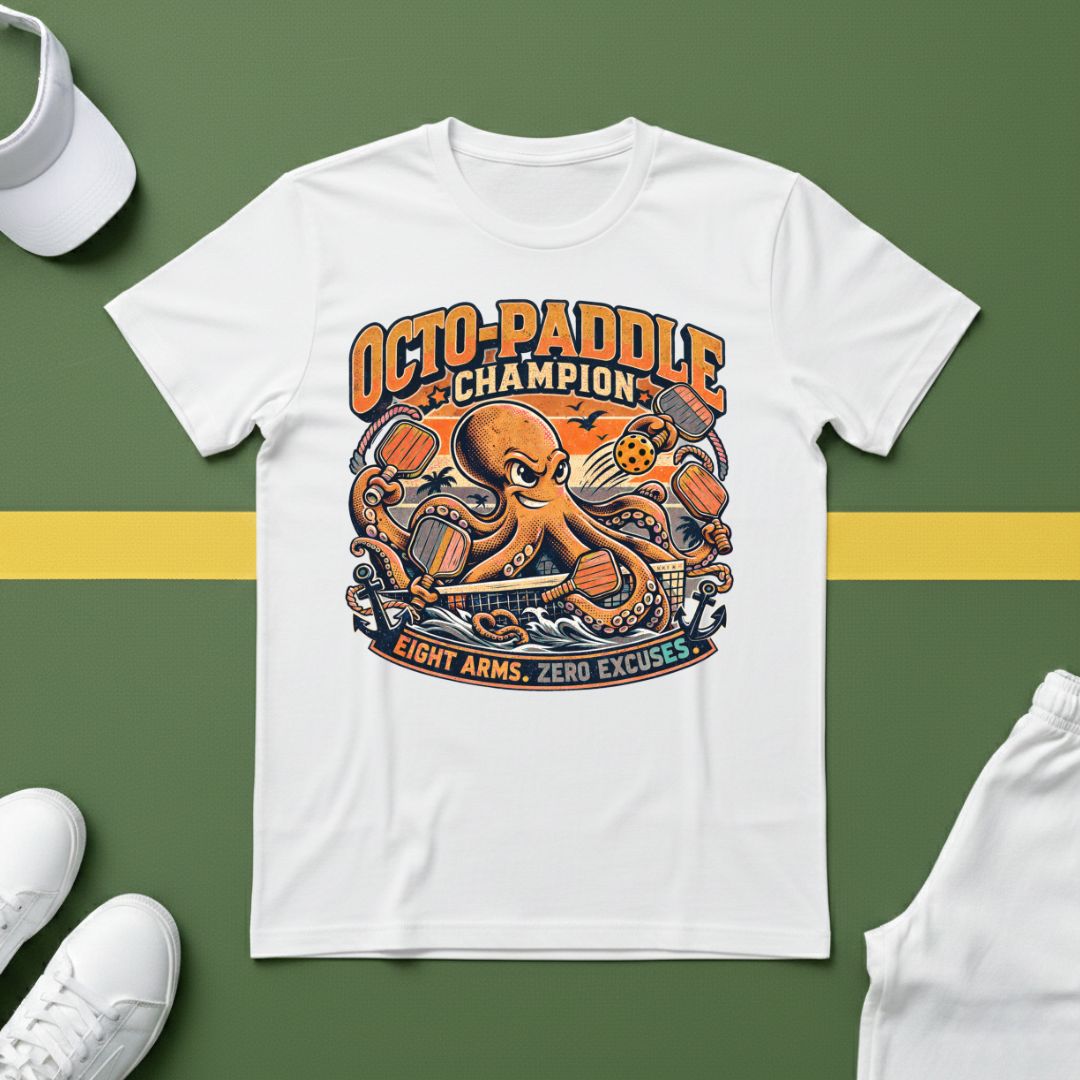 Octa-Paddle Pickleball T-Shirt