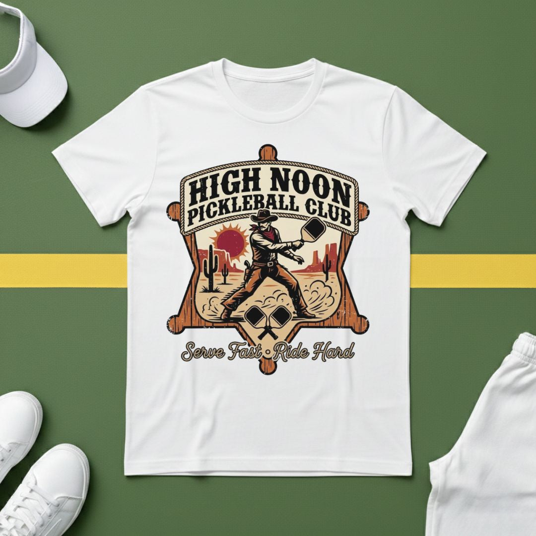 High Noon Pickleball Club T-Shirt