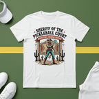 Sheriff of the Pickleball Court T-Shirt
