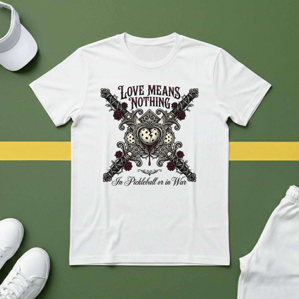 Love Means Nothing Pickleball T-Shirt