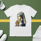 Girl with the Pickleball Earring T-Shirt