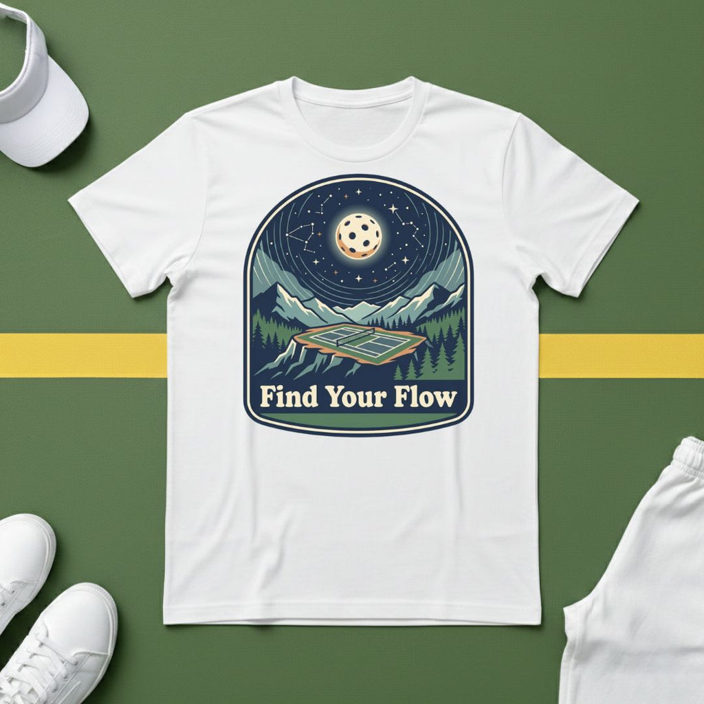 Find Your Flow Pickleball T-Shirt