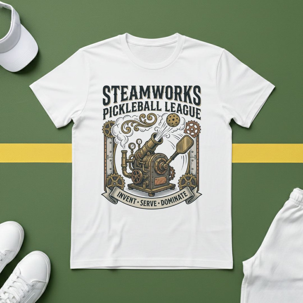 Steamworks Pickleball League T-Shirt