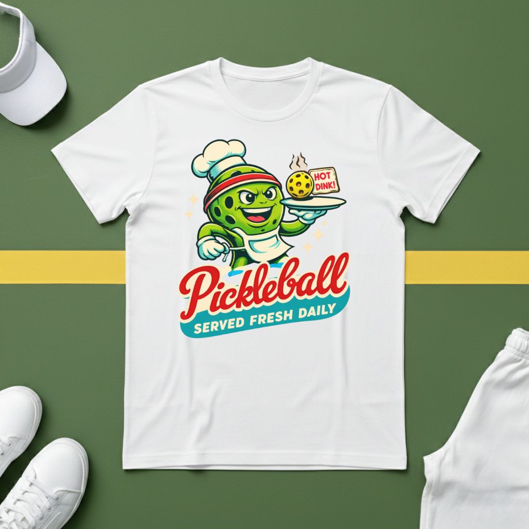 Pickleball Served Fresh Daily T-Shirt