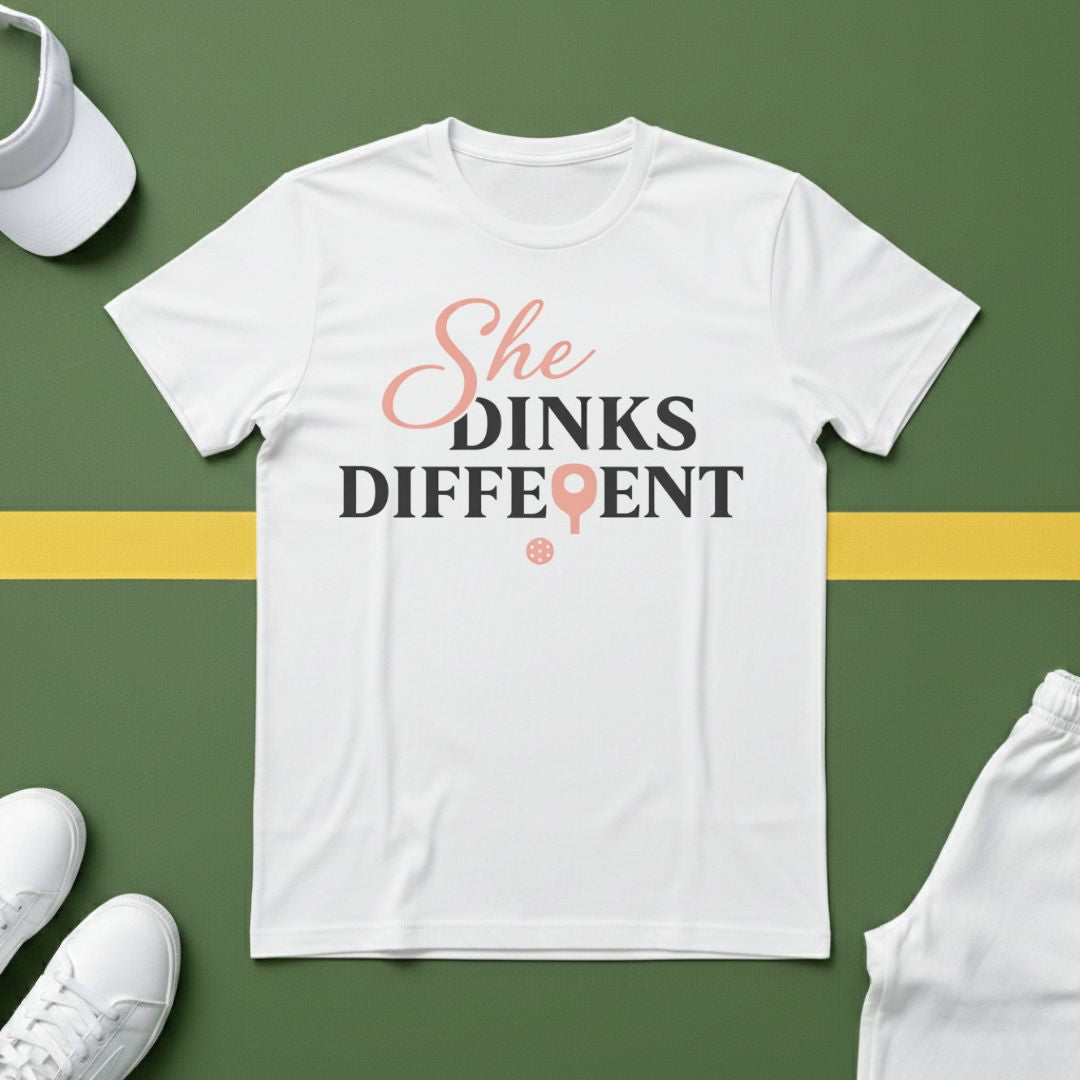 She Dinks Different T-Shirt
