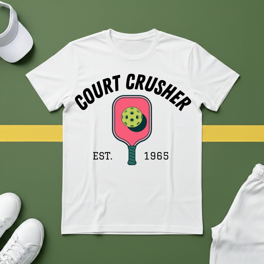 Court Crusher Pickleball T-Shirt