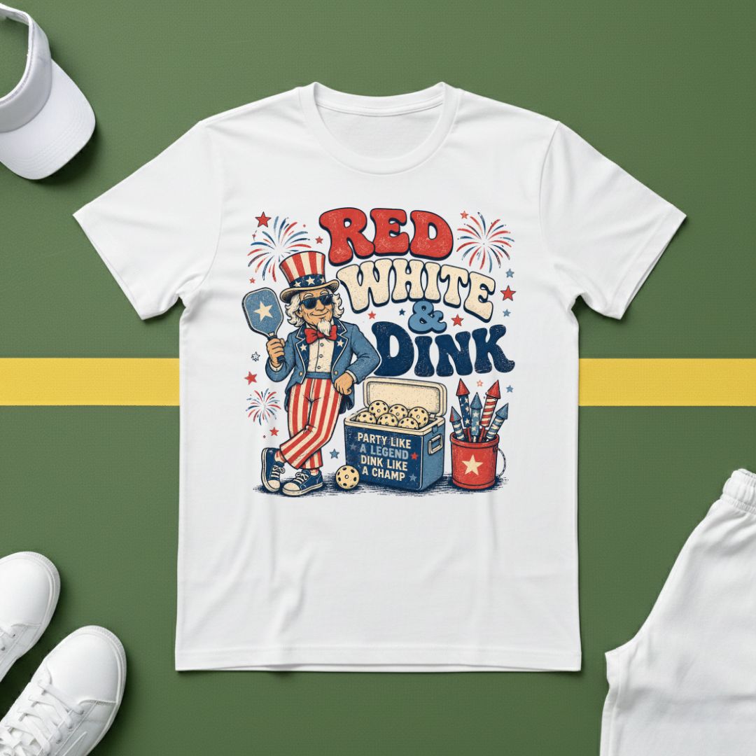 Red, White & Dink T-Shirt