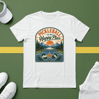 Pickleball is My Happy Place Mountains T-Shirt