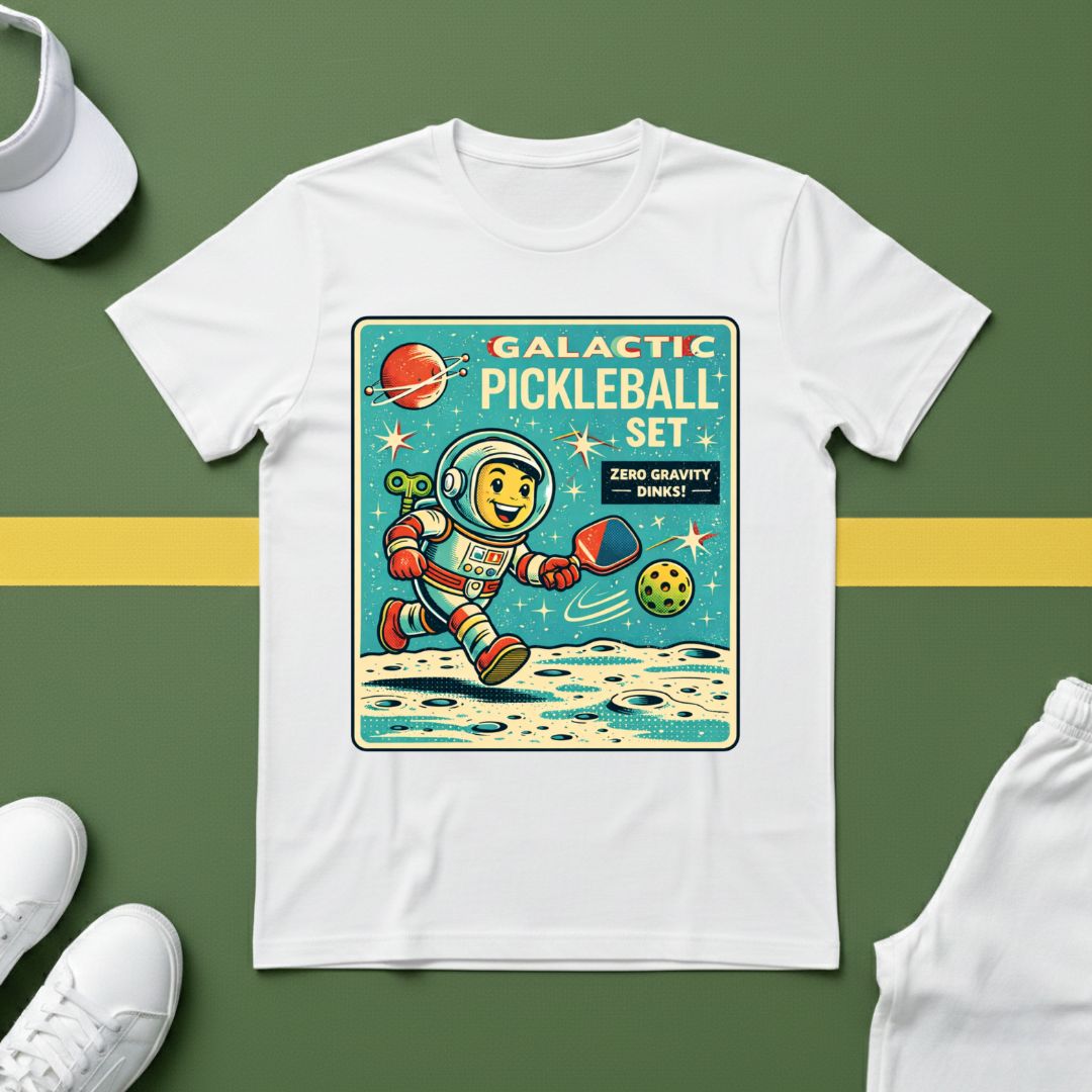 Galactic Pickleball Set T-Shirt