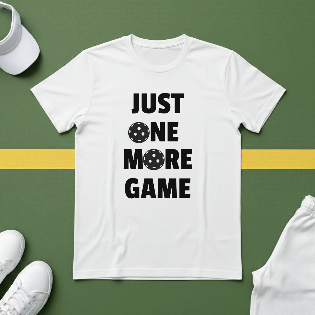 Just One More Game - Pickleball T-Shirt