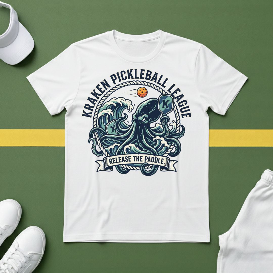Kraken Pickleball League T-Shirt