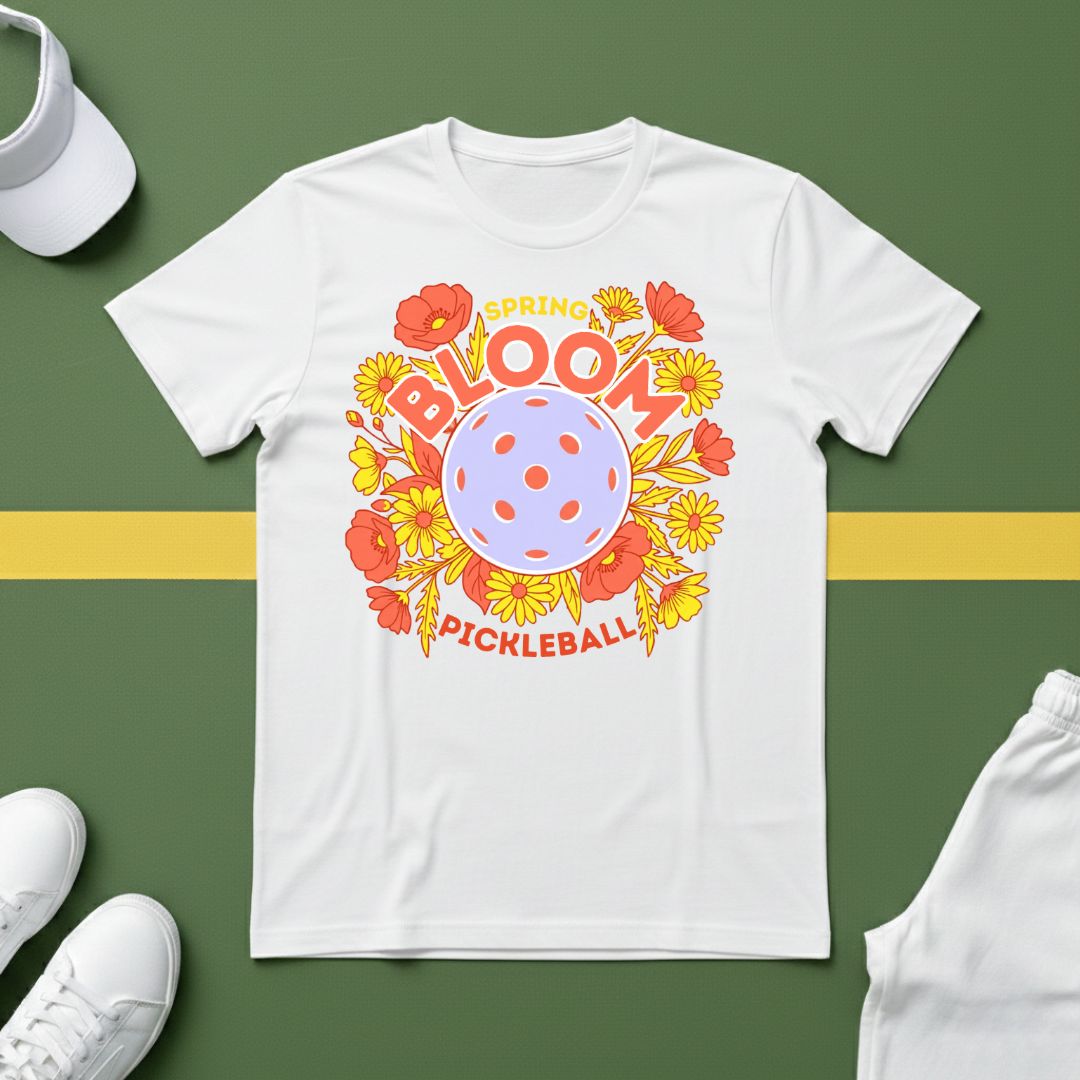 Spring Bloom Pickleball T-Shirt