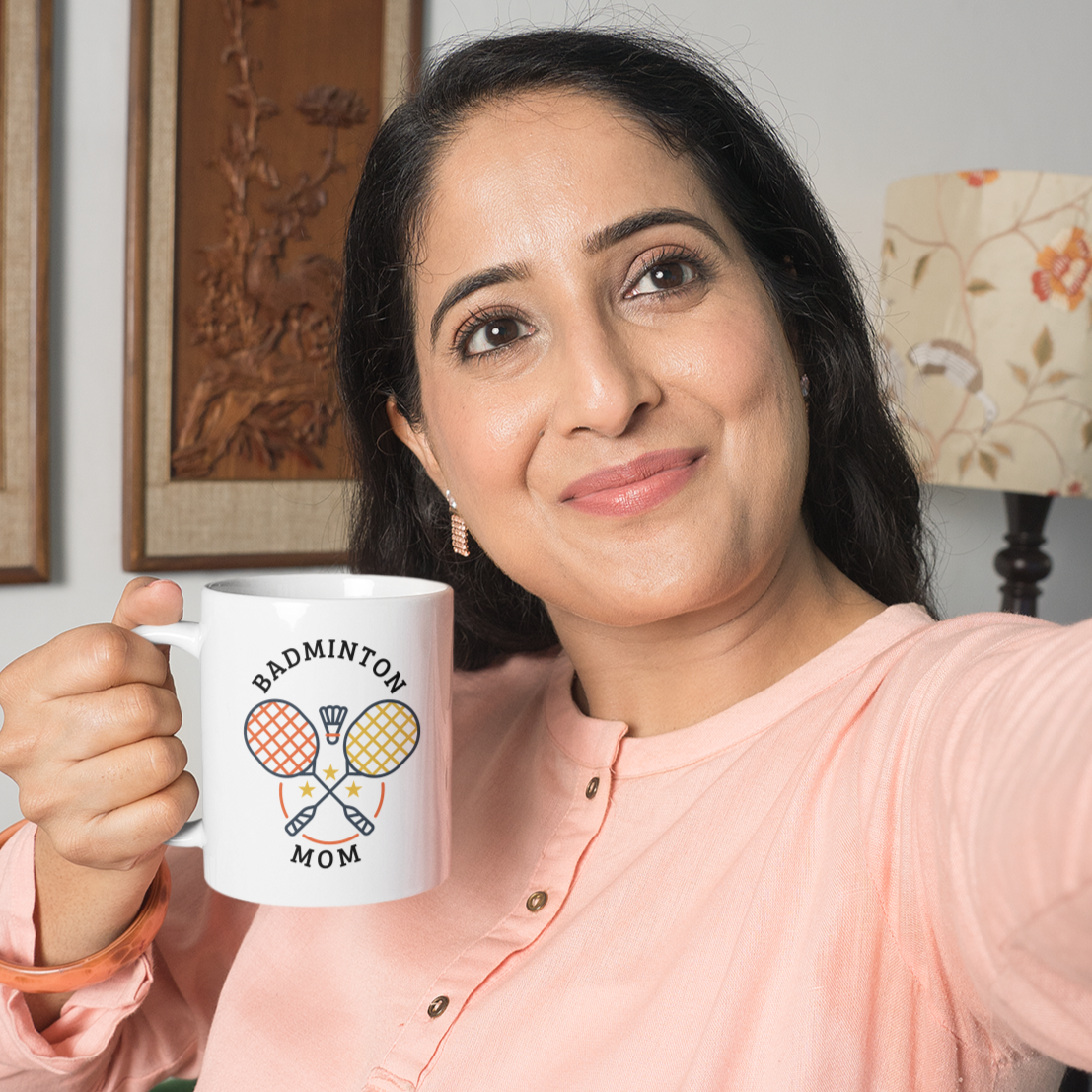 Badminton Mom Mug