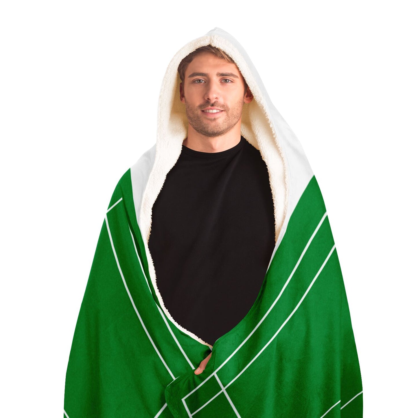 Badminton Court Hooded Blanket!