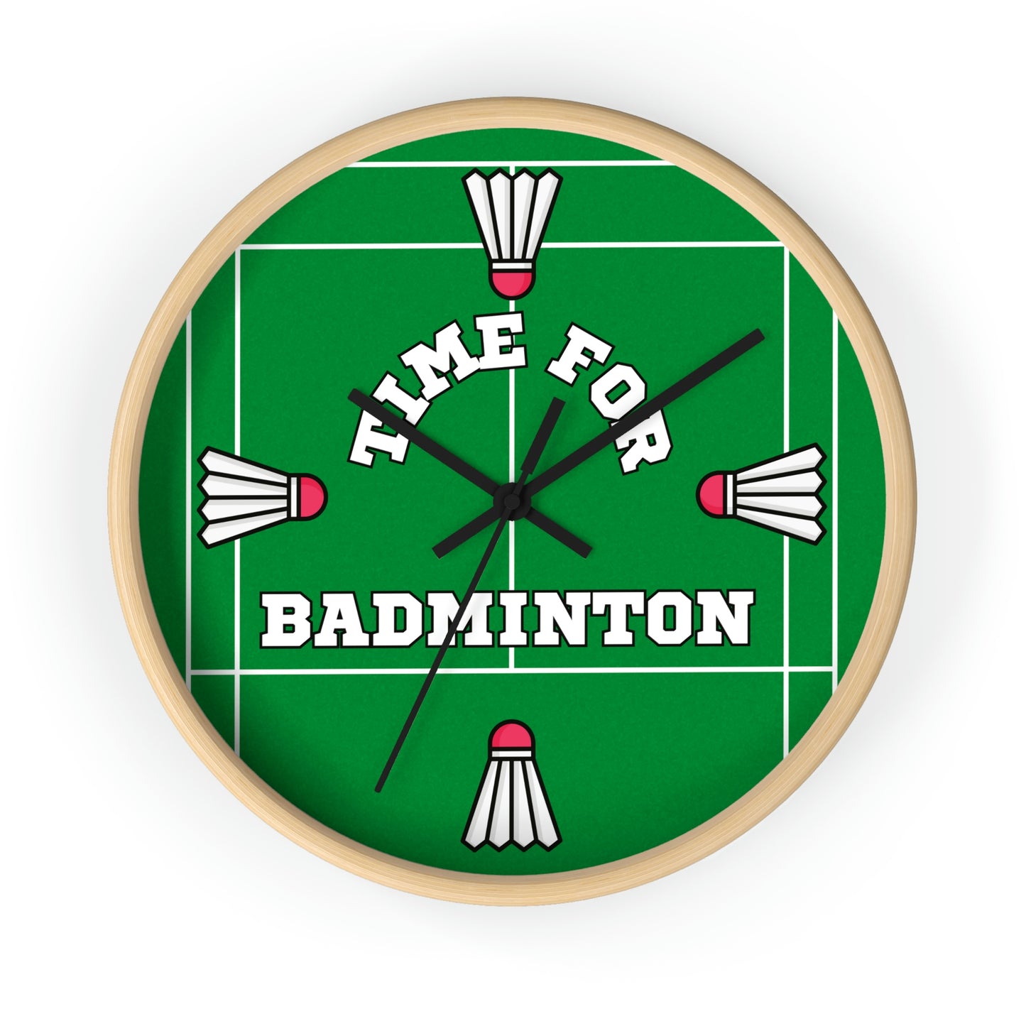 Time for Badminton Clock!