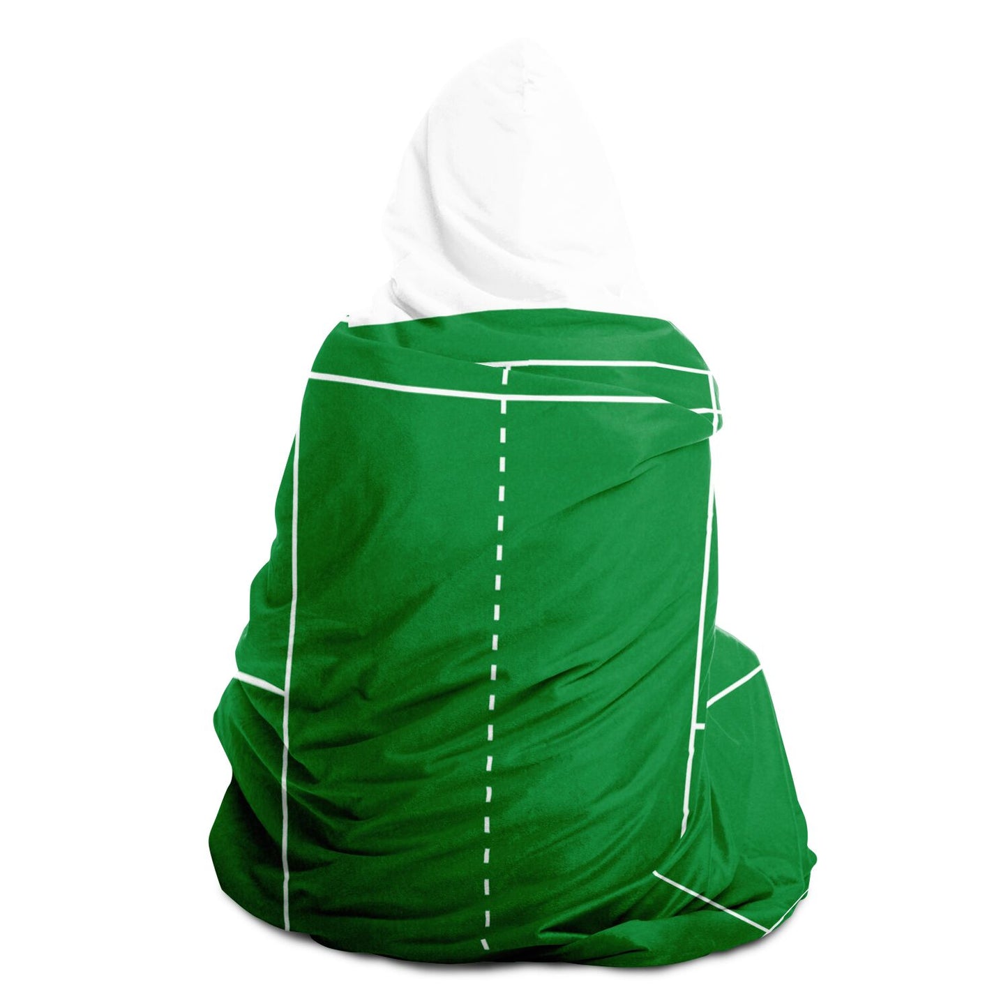 Badminton Court Hooded Blanket!